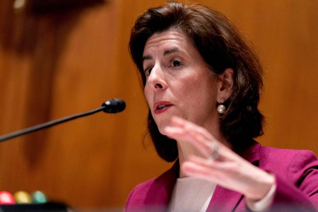 Defending the response to inflation, US Commerce Secretary Gina Raimondo says the US may lift China tariffs to slow consumer price rises.