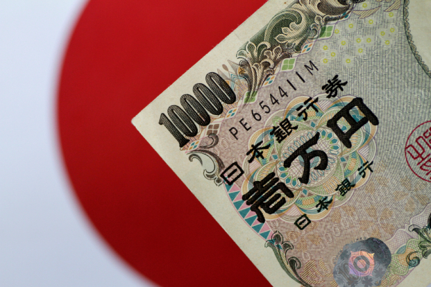 Japan yen soars