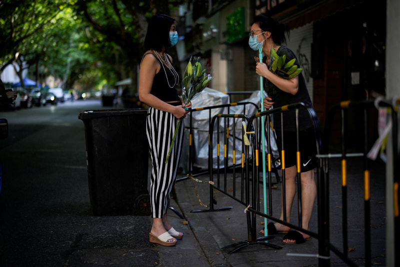Parts of Shanghai began imposing new lockdown restrictions on Thursday, with residents of the sprawling Minhang district forced to stay home for two days.