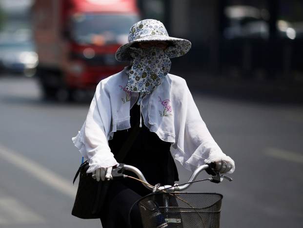 Many cities in China have seen temperatures above 40C recently.
