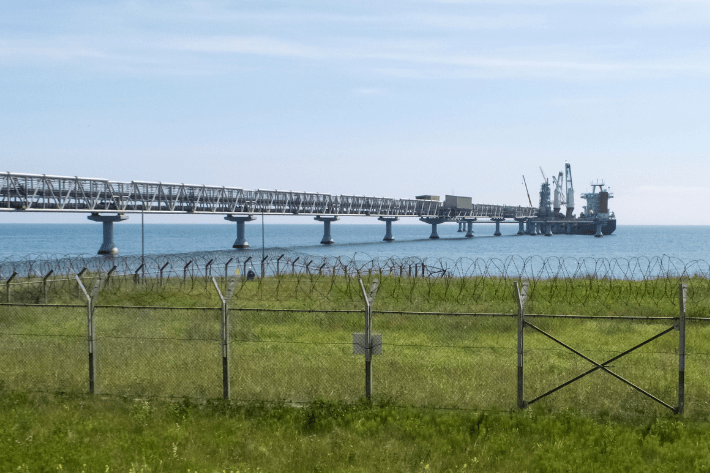 A general view of the liquefied natural gas plant operated by Sakhalin Energy at Prigorodnoye on the Pacific island of Sakhalin