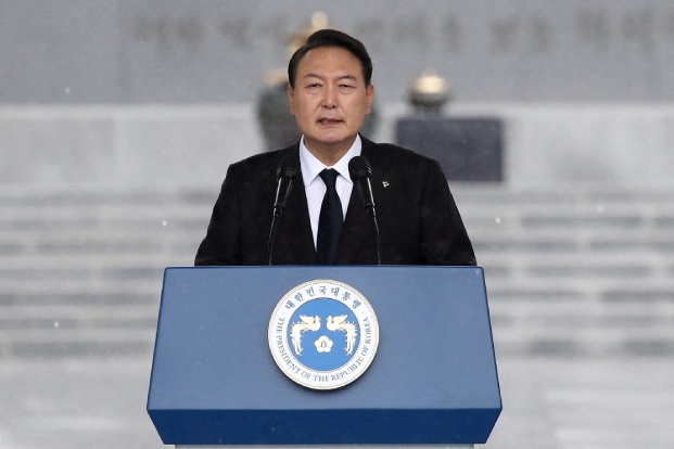 South Korea's President Yoon Suk-yeol has asked financial authorities to come up with steps to prevent illegal activities linked to short-selling of stocks, Yonhap news agency said on Thursday.