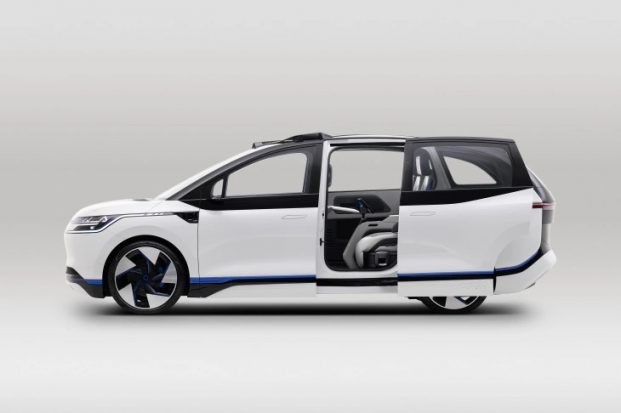 Baidu's autonomous driving car.
