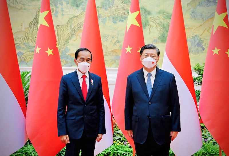 Indonesia has pledged greater cooperation with China after a meeting in Beijing between presidents Joko Widodo and Xi Jinping.