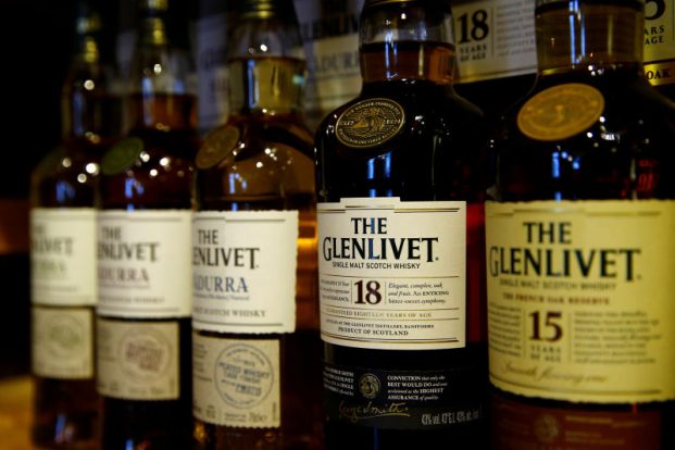 Bottles of The Glenlivet