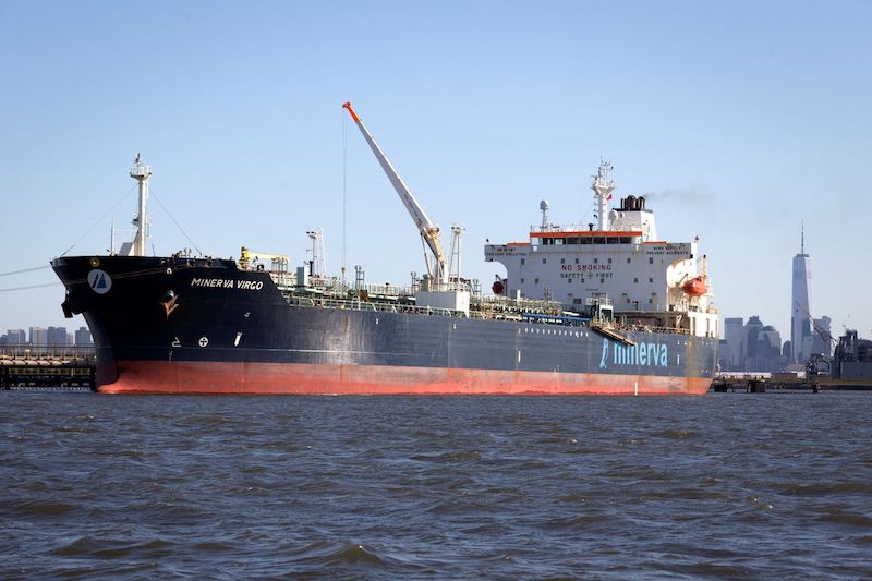 Russian crude oil tanker