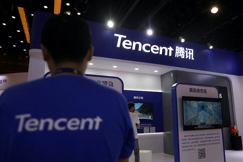 China’s Tencent Records Less Than Expected Revenue Rise