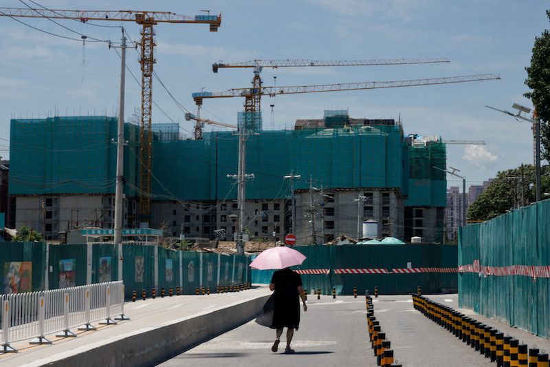 China New Construction Starts Sink to Near 10-Year Low