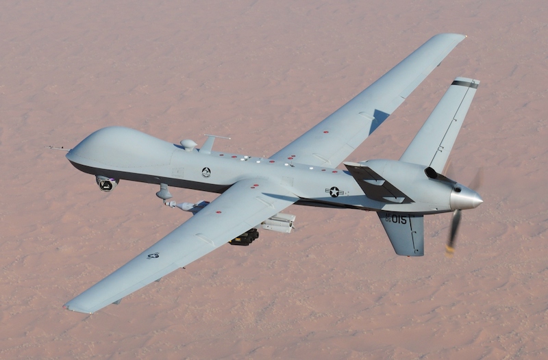 India is set to buy 30 drones from the US to monitor its border with China and the Indian Ocean.