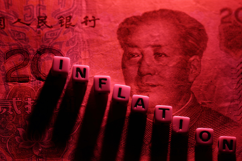 China's yuan plunged to a record low against the dollar on Wednesday.