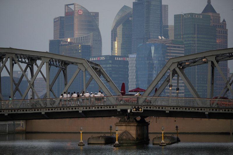 Officials in Shanghai have announced infrastructure projects totalling $257bn on Tuesday.