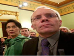Australian economist Sean Turnell and Suu Kyi were jailed for 3 years by a court in Myanmar on Thursday.