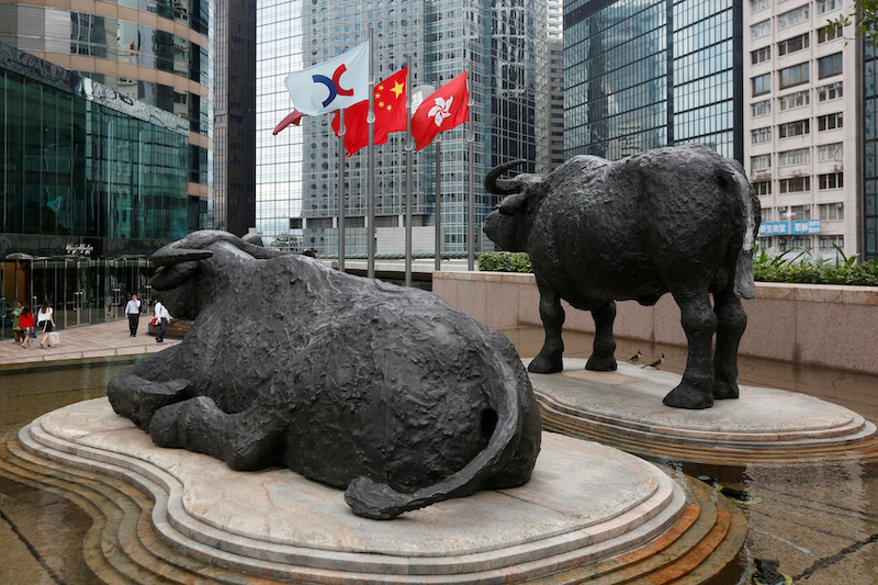 Chinese IPOs raised more than those by US or European companies this year.
