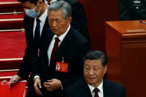 Former President Hu Jintao Escorted Out of China's Congress