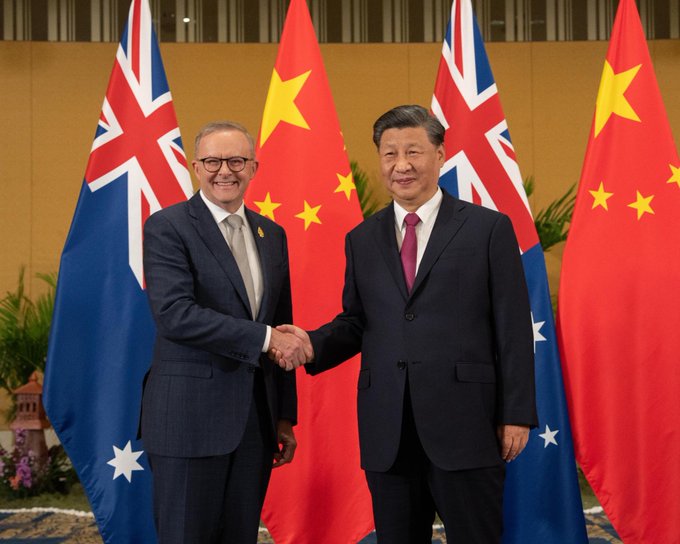 Albanese Meets Xi, as Australia and China Eye Warmer Ties