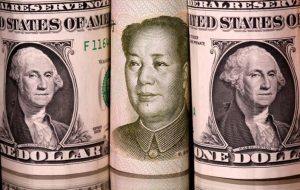 Yuan Rallies as Dollar Drops on Covid, US Inflation News