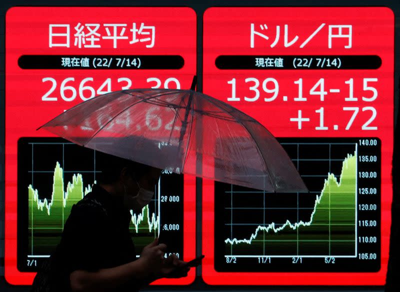 Japanese investors have been dumping equities and buying up bonds.