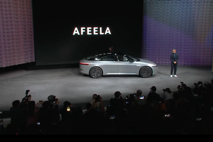 Sony, Honda Reveal Prototype of ‘Intelligent’ Afeela EV
