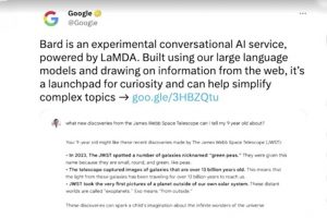 Google AI Chatbot’s Factual Error in Ad Costs $100bn - Reuters