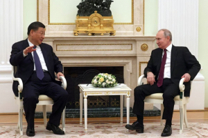Xi Heaps Praise on Putin in Moscow, Attracts White House Ire