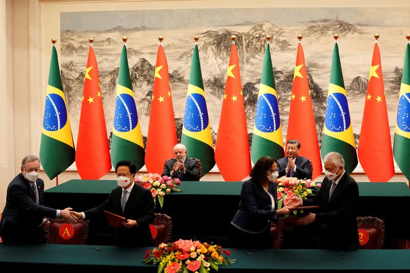 Swag of Brazil-China Trade Deals Signed During Lula Visit