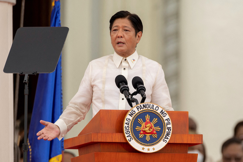 Philippines’ Marcos Wants US to Restore Trade Preferences