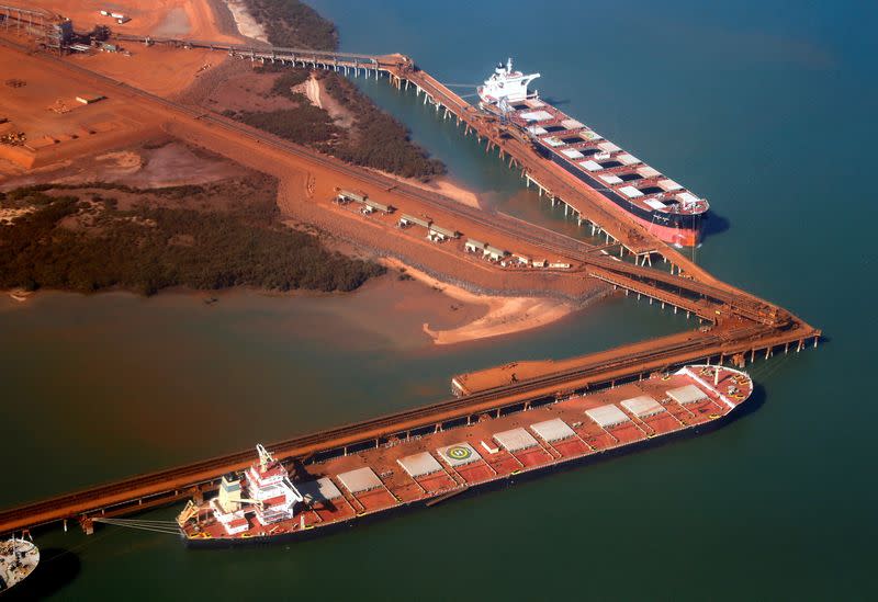 Exports of Australian iron ore and coal to China rose to A$19 billion ($12.7 billion) in March, 31% above 2022, official data showed on Thursday.