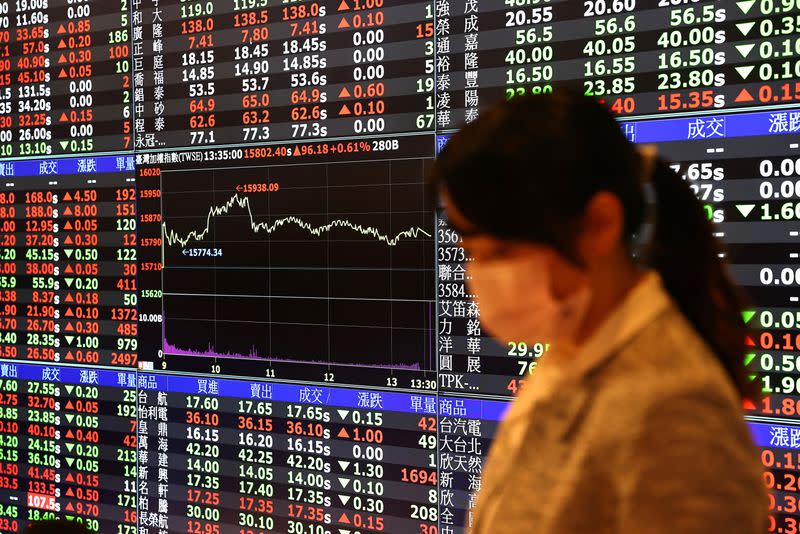 Most Asian markets fell on Wednesday ahead of remarks by Federal Reserve chairman Jay Powell, who will face questions in Congress on Wednesday and Thursday.