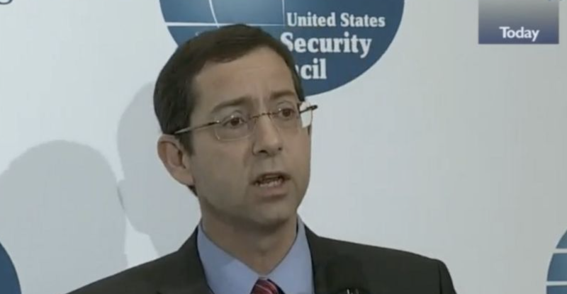 Gal Luft at the US Energy Security Council conference in 2013. Photo: C-SPAN/BBC