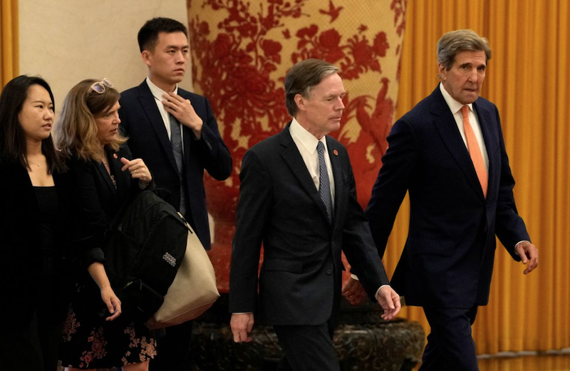 China Warned to Keep Politics Out of Climate Talks by Kerry