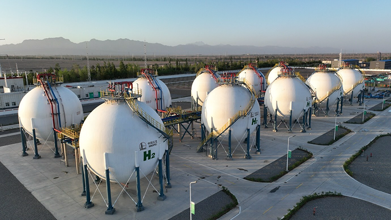 China’s Sinopec Starts First Green Hydrogen Plant in Xinjiang