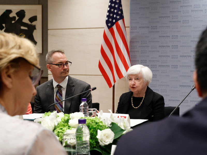 Yellen Urges Reforms, Hits at China’s ‘Unfair’ Actions on US Firms