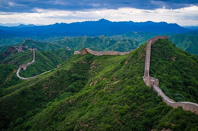 The Great Wall of China at Jinshanling.