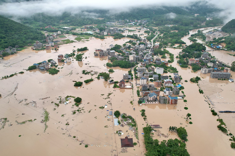 Typhoons, Landslides, Sandstorms Cost China $42bn This Year