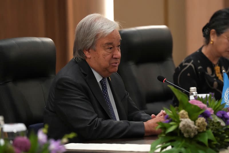 The global financial system is at risk of a great fracture, UN chief António Guterres said on Thursday at the ASEAN summit in Indonesia.