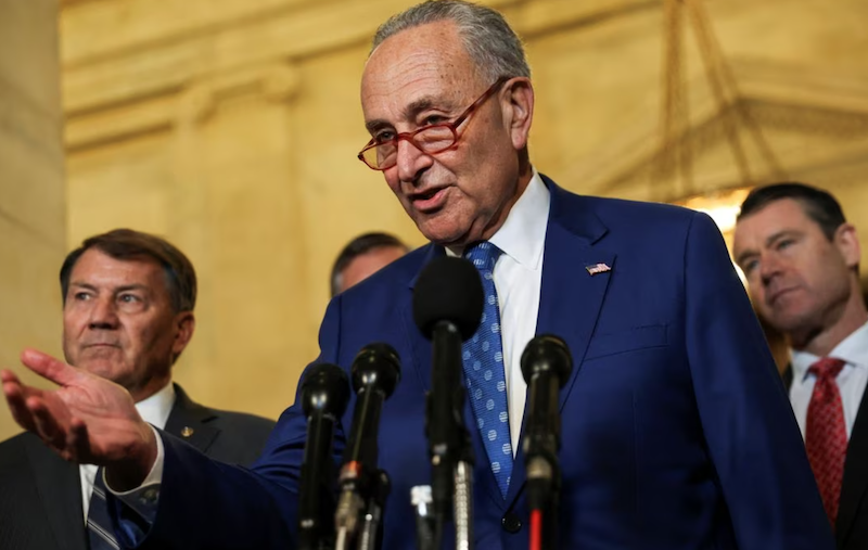 Schumer Demands ‘Level Playing Field’ For US Firms on China Trip