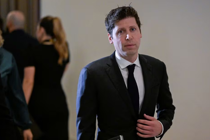 Sam Altman, CEO of ChatGPT maker OpenAI, arrives for a bipartisan Artificial Intelligence (AI) Insight Forum for all US senators hosted by Senate Majority Leader Chuck Schumer at the US Capitol in Washington