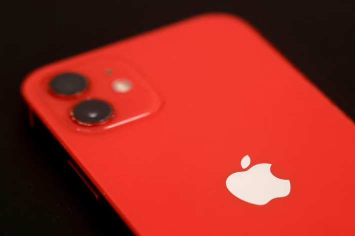 An Apple iPhone 12 is pictured in a mobile phone store in Nantes, France, on September 13, 2023. Photo: Reuters