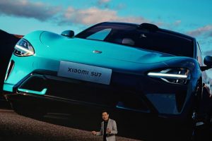 China’s Xiaomi Unveils Fast-Charging EV to Rival Tesla, Porsche