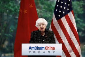 Yellen Warns China on ‘Excess Production, Unfair Trade’
