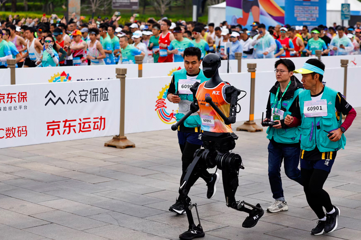 China Claims Win in First Ever Race Between Humans And Robots
