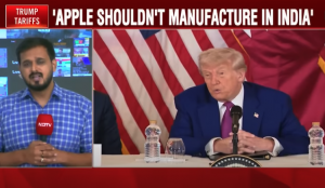 Trump Tells Apple CEO ‘I Don’t Want You Building in India’
